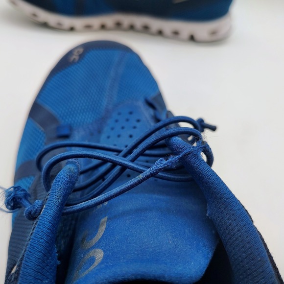 On Cloud 5 Shoes Mens Size 8.5 Denim Blue Athletic Running Sneakers - Picture 3 of 11
